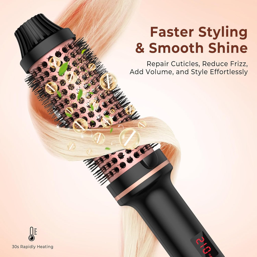 Hot-Air Brushes Thermal Brush 1.5 Inch Curling Iron Volumizing Brush